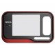 FRONT COVER NOKIA 6760s BLACK RED