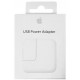CARICABATTERIE USB APPLE FAST CHARGER MD836ZM/A 12W