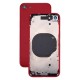 REAR COVER APPLE IPHONE 8  WITH FRAME RED COLOR