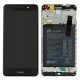 HUAWEI Y7 PRIME 2017 DISPLAY WITH TOUCH SCREEN   FRAME   BATTERY BLACK COLOR