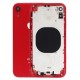 REAR COVER   FRAME APPLE iPHONE XR COLOR RED
