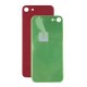 REAR COVER APPLE iPHONE 8 COLOR RED (SMALL HOLE)
