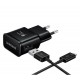 Samsung Fast Charger EP-TA20EBE Typ C black
