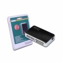 LETTORE CARD USB 2.0 DIGITUS DA70322 ANCHE CF NERO SILVER