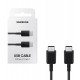 USB Type-C to USB Type-C 5A Cable EP-DN975BB (100 W) black
