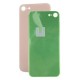 BACK GLASS APPLE iPHONE 8 COLOR GOLD PINK (BIG HOLE)