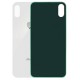 BACK GLASS APPLE iPHONE X COLOR WITHE BIG HOLE