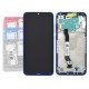 LCD DISPLAY   TOUCH UNIT   FRONT COVER FOR XIAOMI REDMI NOTE 8 BLUE (SERVICE PACK)