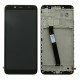 LCD DISPLAY   TOUCH UNIT   FRONT COVER FOR XIAOMI REDMI 7A BLACK (SERVICE PACK)
