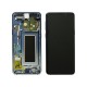 LCD WITH TOUCH SCREEN AND FRAME SAMSUNG GALAXY S9 SM-G960 BLUE POLARIS COLOR ORIGINAL