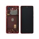SAMSUNG GALAXY S20 FE SM-G780 CLOUD RED DISPLAY WITH FRAME   TOUCH