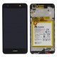 HUAWEI Y6 II DISPLAY WITH TOUCH SCREEN    FRAME   BATTERY BLACK