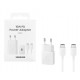  Samsung Fast Charger EP-T1510XWEGEU white WHIT CABLE TYPE C