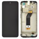 DISPLAY XIAOMI REDMI 10 (2022) BLACK WITH FRAME   TOUCH SERVICE PACK