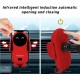 WIRELESS CAR CHARGER WITH SENSOR AND AUTOMATIC CLIP BLUE