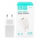5X CARICABATTERIE USB FAST CHARGER 2.4A 12W BIANCO VDENMENV DC01