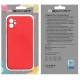 BACK PROTECTION COVER APPLE IPHONE 11 SILICON RED WITH CAMERA PROTECTIOCN