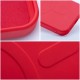 BACK PROTECTION COVER APPLE IPHONE 11 SILICONE RED MAGSAFE
