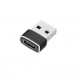ADATTATORE SAMSUNG MICRO USB A TYPE-C NERO