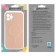 BACK PROTECTION COVER APPLE IPHONE 11 SILICON PINK WITH CAMERA PROTECTIOCN