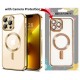 BACK PROTECTION COVER APPLE IPHONE 11 PRO TRANSPARENT GOLD MAGSAFE