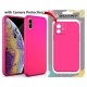 BACK PROTECTION COVER APPLE IPHONE 11 SILICON FUKSIA WITH CAMERA PROTECTIOCN