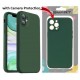BACK PROTECTION COVER APPLE IPHONE 11 PRO MAX SILICON DARK GREEN WITH CAMERA PROTECTIOCN