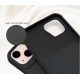 BACK PROTECTION SILICOEN SLIDE COVER APPLE IPHONE 11 PRO BLACK