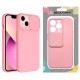 BACK PROTECTION SILICOEN SLIDE COVER APPLE IPHONE 11 PRO PINK