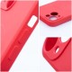 BACK PROTECTION COVER APPLE IPHONE 12 SILICONE RED MAGSAFE