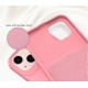 BACK PROTECTION SILICOEN SLIDE COVER APPLE IPHONE 12 PINK