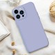 BACK PROTECTION COVER APPLE IPHONE 12 PRO SILICON LAVANDER WITH CAMERA PROTECTIOCN