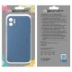 BACK PROTECTION COVER APPLE IPHONE 15 PRO MAX SILICONE BLUE MAGSAFE