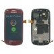 LCD+TOUCH SCREEN SAMSUNG GT-I8190 GALAXY S3 MINI FULL SET ORIGINAL RED COLOR