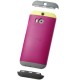 HTC FACEPLATE DUPLE DIP HC C940 FOR HTC M8 YELLO/PINK