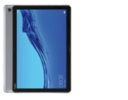 AroundTech - Il tablet Huawei MediaPad M5 Lite 10 in un corpo da 162.2x243.4x7.7mm che pesa 475 grammi ospita un diplay FullHD da 10.1 pollici di risoluzione 1200x1920 pixel (224ppi, contrasto 1000:1, 400nits) protetto da vetro 2.5D. MediaPad M5 10 Lite monta un chipset octa-core Kirin 659 (quad-core A53 a 2.36GHz + quad-core A53 a 1.7GHz) con GPU Mali T830MP2 e 3GB di RAM con 32GB di memoria interna espandibile con scheda SD fino a 256GB. La batteria ha una capacità di 7500mAh. Il MediaPad M5 Lite 10 di Huawei ha due fotocamere da 8MP, una posteriore F2.0 con autofocus e una frontale F2.0 a fuoco fisso. MediaPad M5 10 Lite monta quattro altoparlanti certificati Harman Kardon. Con un lettore di impronte con gesture di controllo, MediaPad M5 Lite 10 esegue il sistema operativo Android 8 Oreo con EMUI 8.0 fuori dalla scatola. La connettività del MediaPad M5 10 Lite comprende GPS, WiFi ac con dual-band, bluetooth 4.2, USB Tipo-C.