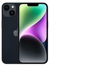 AroundTech - Apple Iphone 14<br />Anno: 2022<br />Display: OLED LCD da 6.1 pollici<br />Fotocamera Principale (Doppia): 12MP (Wide); 12MP (Ultrawide)<br />Fotocamera Selfie (Singola): 12MP<br />Connettore di Ricarica: Lightning<br />Face ID<br />Batteria: Li-Ion 3279 mAh, non-removibile<br />Colori: Starlight (bianco), Midnight (nero), Blue (blu), Red (rosso), Yellow (giallo), Purple (viola)<br /><br />N.B. Non possiamo garantire che le informazioni contenute in questa pagina siano corrette al 100%.